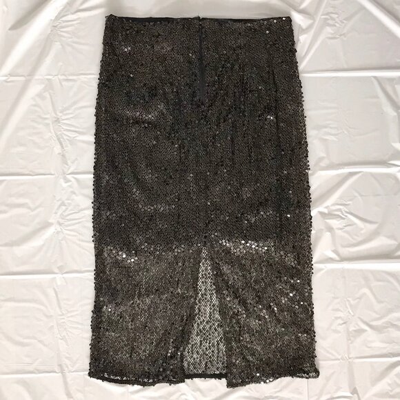 J. Crew Black Sequin Skirt - Picture 6 of 7